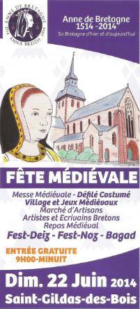 Fete medievale saint gildas des bois